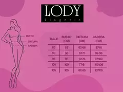 LODY CONJUNTO TAZA SOFT CON ARO DE MICROFIBRA CON PUNTILLA Y COLALESS ROJO 5208R - LENCERIA TUCUMAN