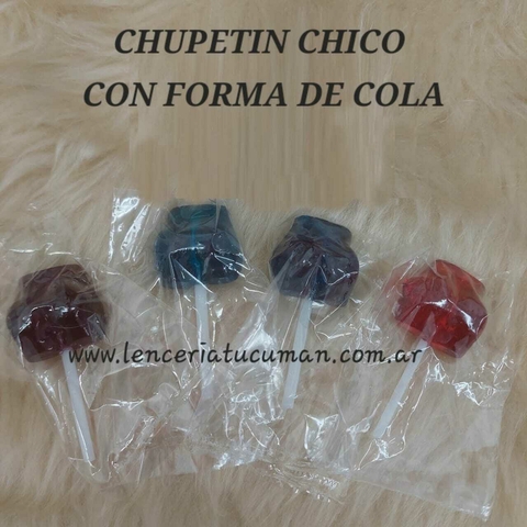 CHUPETIN CHICO CON FORMA DE COLA POR 1 UNIDAD