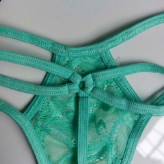 MARCA X TANGA HILO DE ENCAJE DOBLE TIRA SURTIDO X 1 UNIDDAD 6S - tienda online