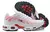 Air Max TN Plus "White Red", com detalhes em branco e vermelho. Disponível agora na Estilo de Quebrada.