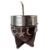 Mate Imperial Cuero/Acero - Marrón oscuro (Sin Bombilla)