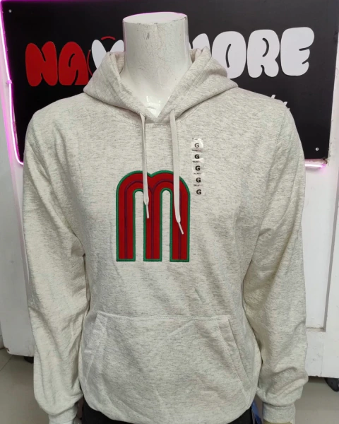Hoodie New Era Bordada Avena