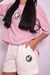 Camiseta e short feminino