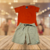Conjunto Infantil com Estampa Relevo de Dino - ReiRex - LM Encanto Infantil - Moda Infantil - Loja de Roupa Infantil