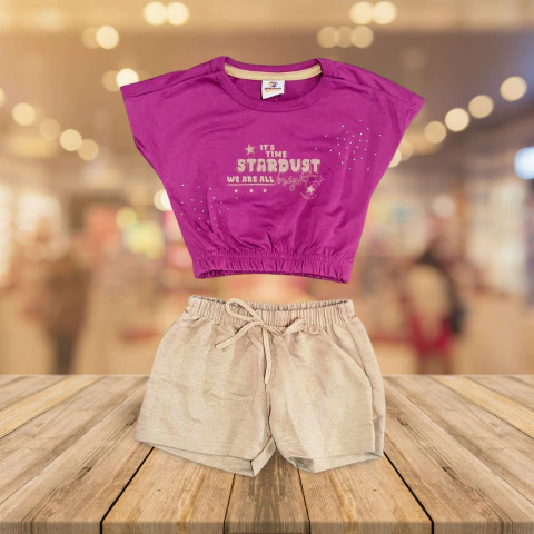 Conjunto Verão Strass e Shorts na internet
