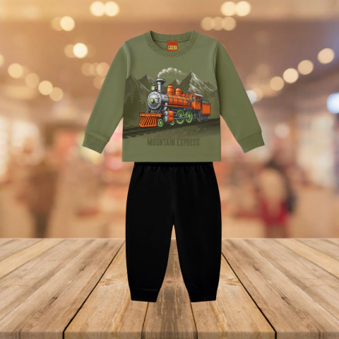 Conjunto Infantil Menino Trem Kyly