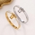 Bracelete brilhante cadeado luxo inoxidável prata - comprar online