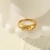 Anel Estrelar dourado brilho - Não escurece - Garantia Vitalícia na internet