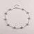 CONJUNTO Colar + Brinco de aço de diamante brilhante dupla face em aço titânio banhado a ouro 18K *não desbota* - comprar online