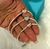Pulseira Bracelete Para Berloque Maleavel Cravejado Coração Prata 925 na internet