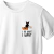 Camiseta Branca Gato I Do What I Want