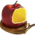 Comedero para Aves forma Manzana - comprar online