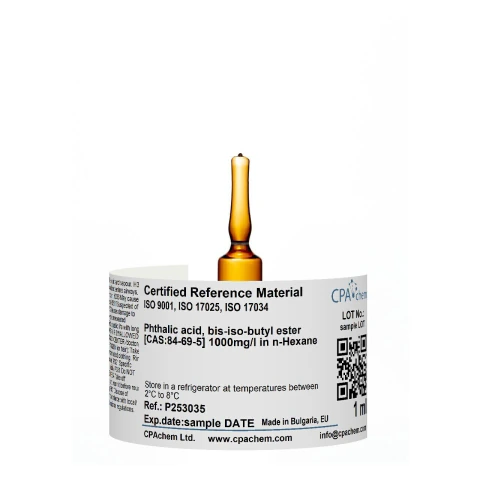 Phthalic acid, bis-iso-butyl ester [CAS:84-69-5] 1000mg/l en n-Hexano