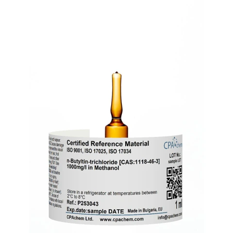 n-Butyltin-trichloride [CAS:1118-46-3] 1000mg/l en Metanol