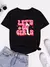 Variedad de camisetas estampadas