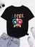 Variedad de camisetas estampadas