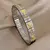 Brazaletes de acero inoxidable pulsera clásica. - comprar en línea