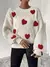 Suéter Cuello redondo de corazón - Georgina Luna Boutique
