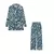 Conjunto de pantalones y camisa con estampado de moda en internet