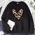 Imagen de Sudadera CORAZON ANIMAL PRINT GRANDE