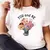 Camiseta informal con estampado de oso para mujer en internet