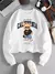 Sudadera con estampado de dibujos animados Kawaii para mujer, suéter holgado de en internet
