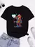 Variedad de camisetas estampadas - tienda en línea
