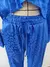 Set de satin de 2 pcs estampado jacquard. - Georgina Luna Boutique