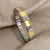Brazaletes de acero inoxidable pulsera clásica. - tienda en línea