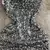 Vestido corto de lentejuela sin mangas - Georgina Luna Boutique