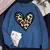 Sudadera CORAZON ANIMAL PRINT GRANDE