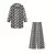 Conjunto de camisa de manga larga y pantalones de pierna recta para mujer - comprar en línea