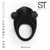 ST Anillo vibrador carga USB Negro COCK RING