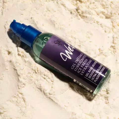 Gel Lubricante Wet Ice Fresh EXTRA TIME - comprar online