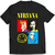 Camiseta Masculina Estampada Rock Nirvana Estampa Colorida