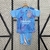 Kit Infantil Real Madrid Goleiro 24/25 Torcedor Adidas - Azul