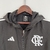 Jaqueta Corta Vento Flamengo 23/24 Adidas Masculina - Preta na internet