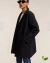 Trench Coat Peludinho Preto Marfinno