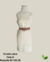 Vestido Creme Zara