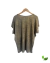 Blusinha Cinza e Dourado Lurex - comprar online