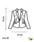 Blazer Alfaiataria Preto Yessica na internet