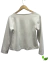 Blusinha Manga Longa Off White Plural na internet