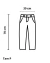 Calça de Veludo Cinza Brilho - Remade Style