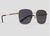 Óculos de Sol Gucci Preto e Dourado - comprar online