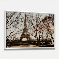 Quadro Torre Eiffel Paris em Arte Vintage - Quadro Amado
