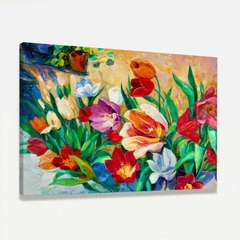 Quadro decorativo Flores em Arte - comprar online