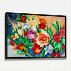 Quadro decorativo Flores em Arte na internet