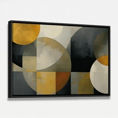 Quadro Decorativo Abstrato Pinceladas em Formas na internet