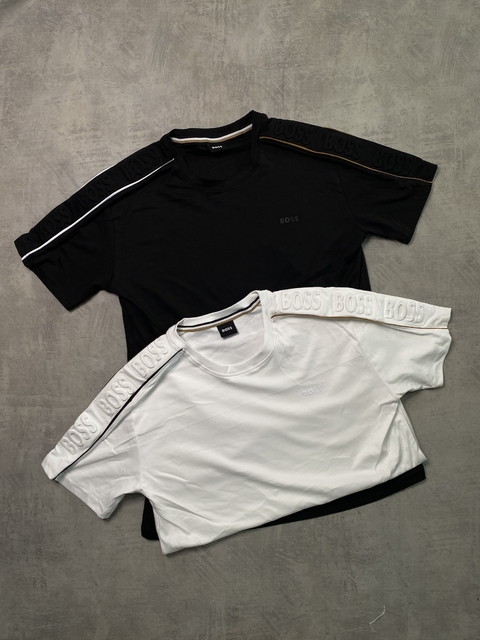 CAMISETA HUGO BOSS FAIXA -MALHA PIMA