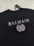 CAMISETA BALMAIN BORDADO-MALHA EGÍPCIA - comprar online